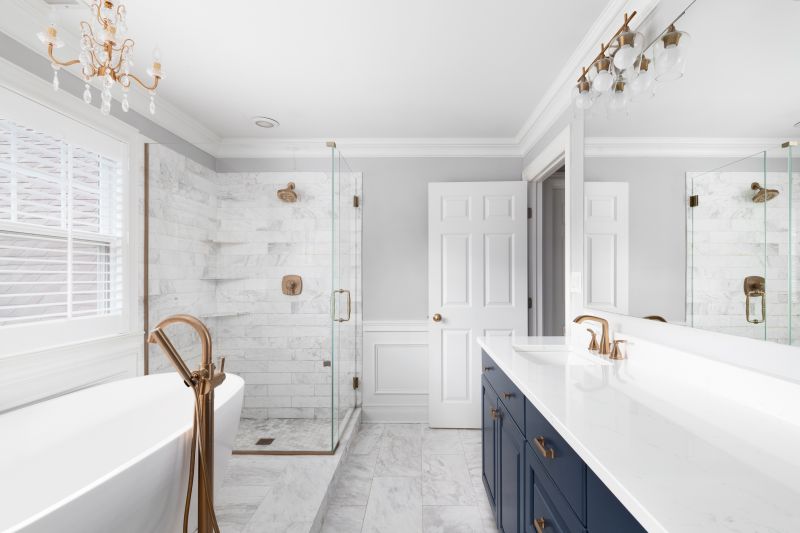 Refined Bathroom Surface